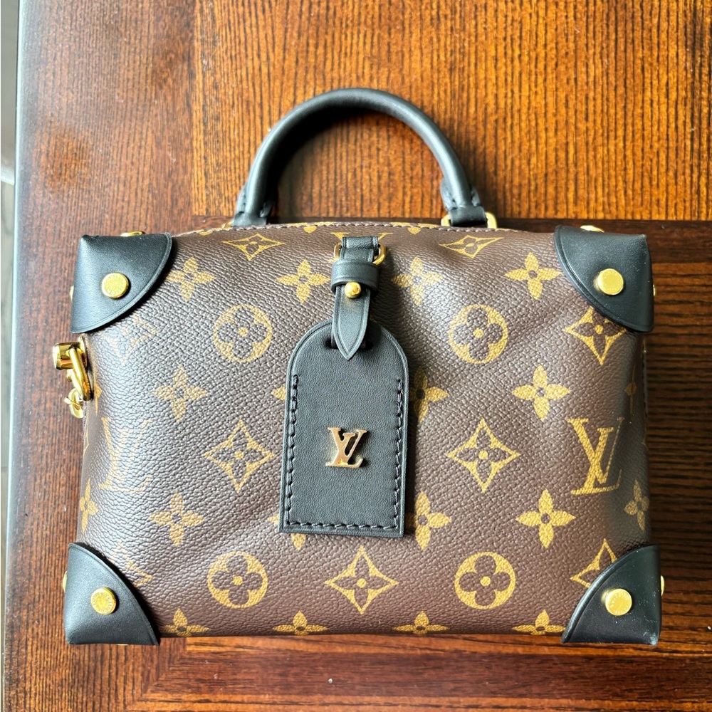 Louis Vuitton Petite Malle Souple Monogram Noir